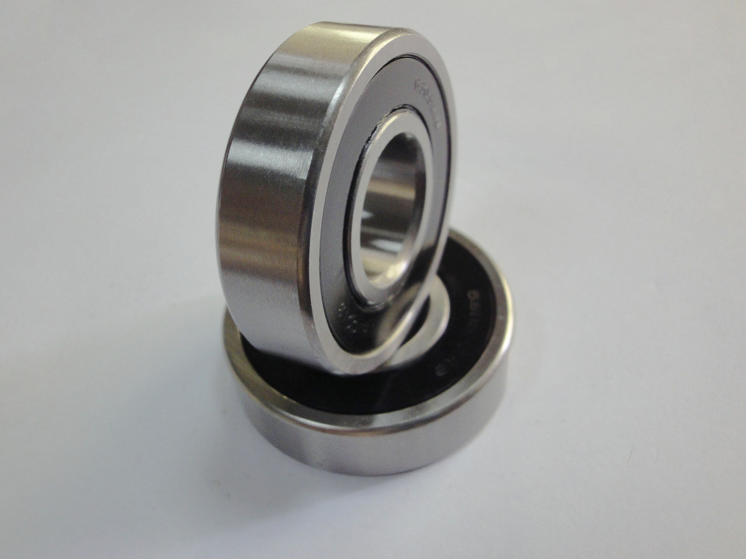 Motor Thin Section Ball Bearings 6201 / Steel Low Friction Bearings