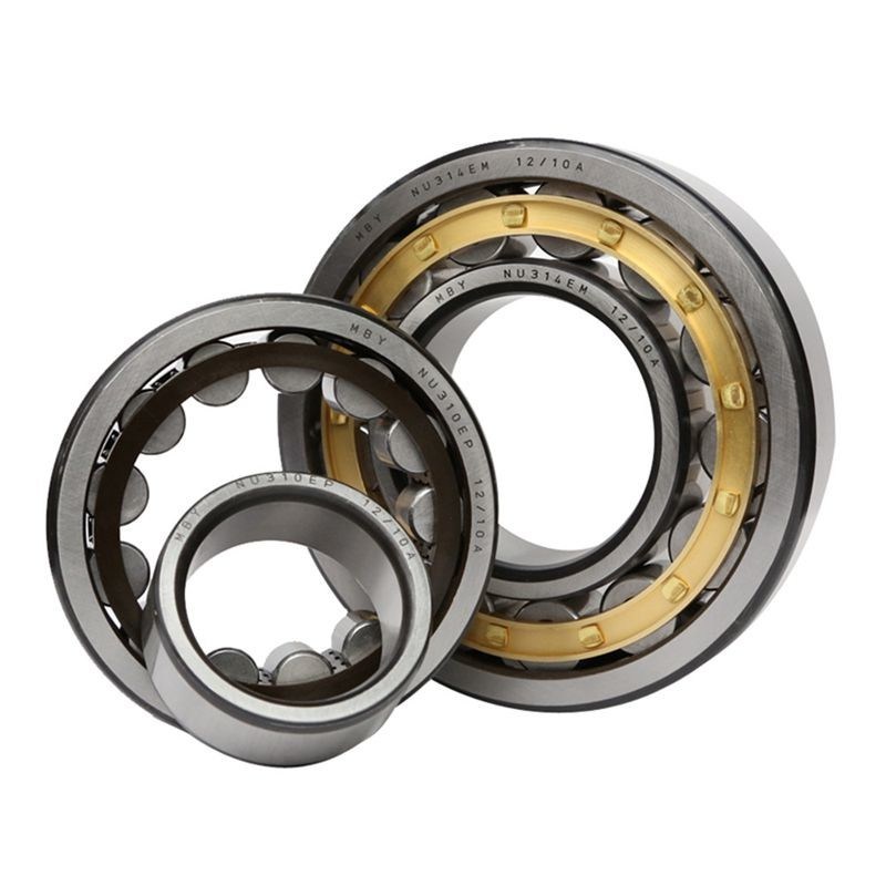 Eccentric Roller Contact Bearing RN205M RN206M Steel / Brass Cage
