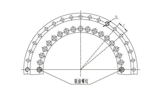 YRT325 yrt series rotary table bearing factory