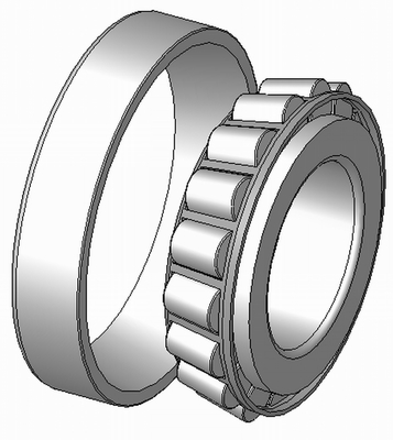 E126097/126151CD Miniature Small Taper Roller Bearing Tapered Needle Bearing