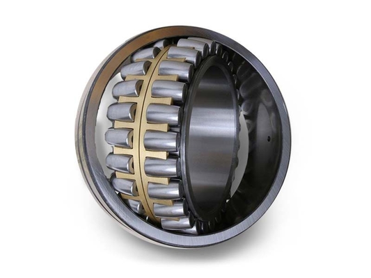 GCr15 Self Aligning Roller Bearing With Machined Brass Cage / Tapered Bore