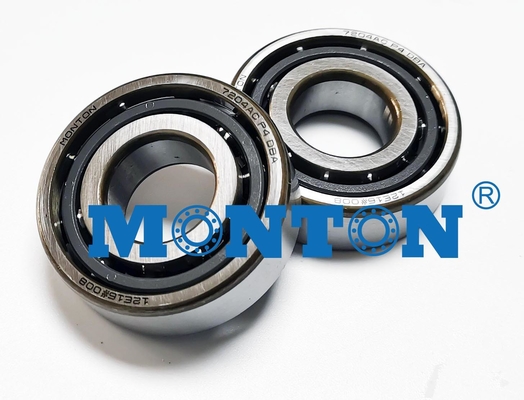 Single Row Stainless Steel Air Compressor  Nylon CageAngular Contact Bearing